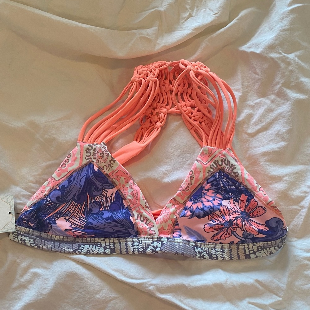 Size large Maaji bikini top, brand new with tags